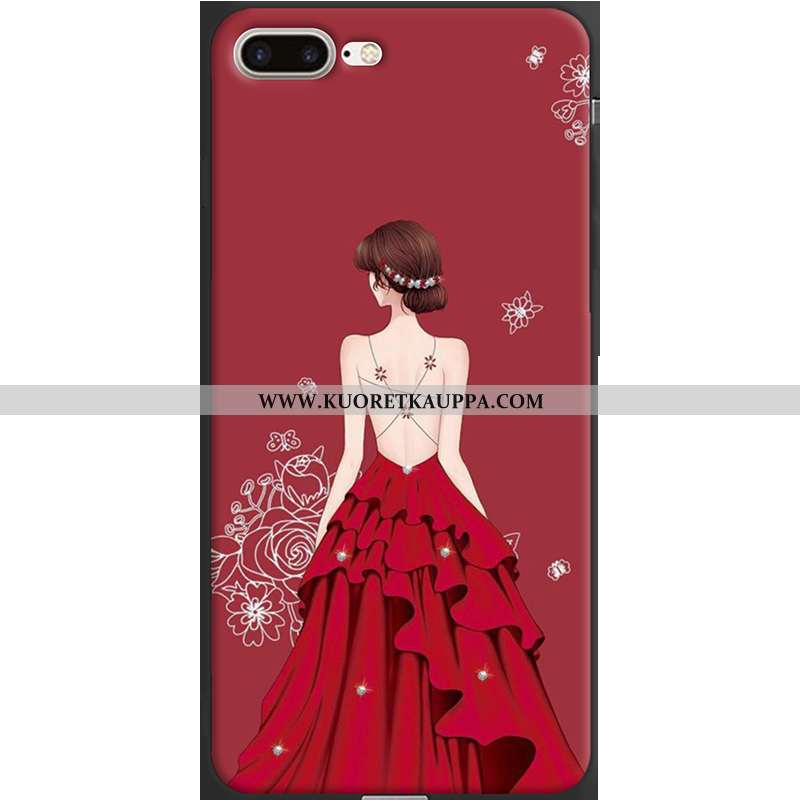 Kuori iPhone 7 Plus, Kuoret iPhone 7 Plus, Kotelo iPhone 7 Plus Suojaus Suuntaus Punainen