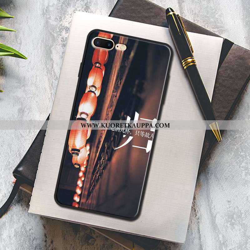 Kuori iPhone 7 Plus, Kuoret iPhone 7 Plus, Kotelo iPhone 7 Plus Suuntaus Silikoni Valkoinen Pu