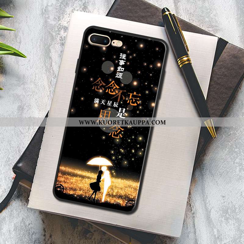 Kuori iPhone 7 Plus, Kuoret iPhone 7 Plus, Kotelo iPhone 7 Plus Suuntaus Silikoni Valkoinen Pu