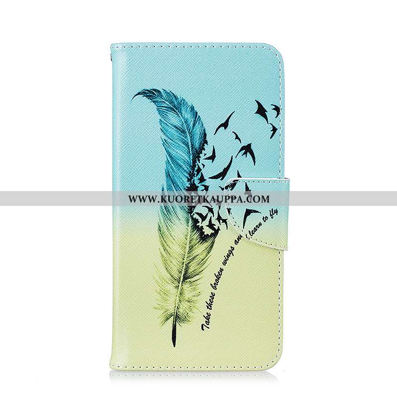 Kuori iPhone 8, Kuoret iPhone 8, Kotelo iPhone 8 Nahkakuori Suojaus Valkoinen