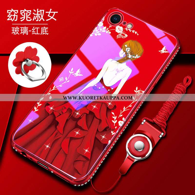 Kuori iPhone 8, Kuoret iPhone 8, Kotelo iPhone 8 Pehmeä Neste Silikoni All Inclusive Sininen