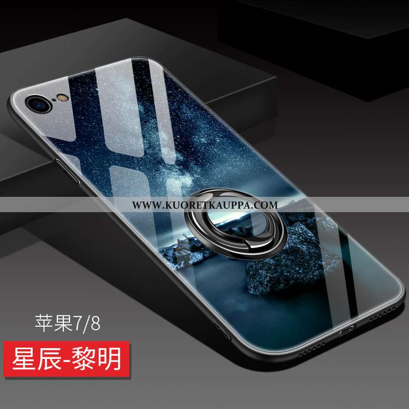 Kuori iPhone 8, Kuoret iPhone 8, Kotelo iPhone 8 Pehmeä Neste Silikoni Murtumaton Peili Puhelimen Pi