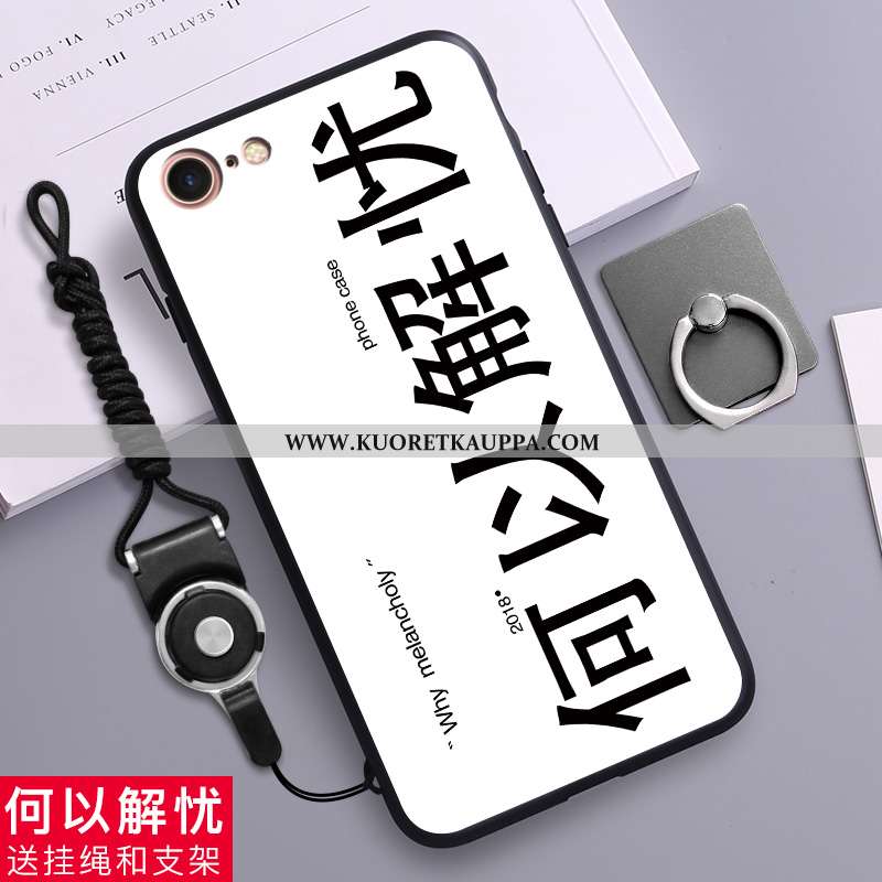 Kuori iPhone 8, Kuoret iPhone 8, Kotelo iPhone 8 Pehmeä Neste Silikoni Punainen Persoonallisuus