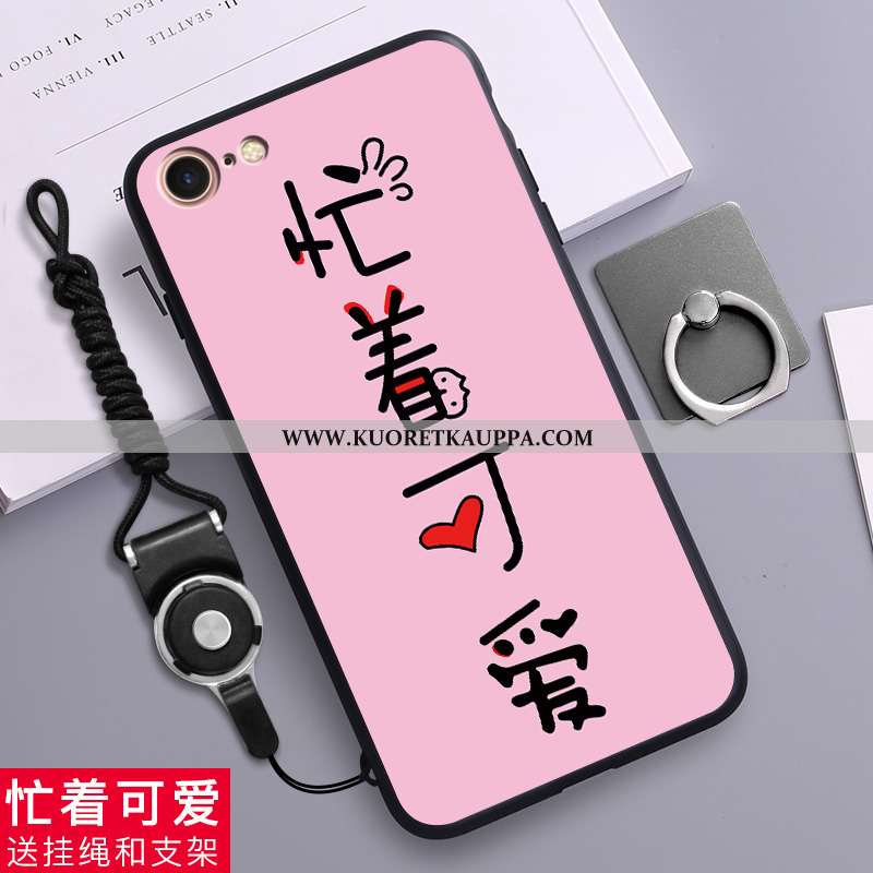 Kuori iPhone 8, Kuoret iPhone 8, Kotelo iPhone 8 Pehmeä Neste Silikoni Punainen Persoonallisuus