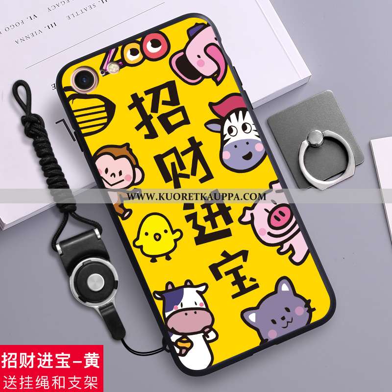 Kuori iPhone 8, Kuoret iPhone 8, Kotelo iPhone 8 Pehmeä Neste Silikoni Punainen Persoonallisuus