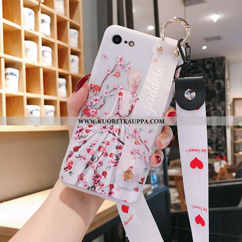 Kuori iPhone 8, Kuoret iPhone 8, Kotelo iPhone 8 Pehmeä Neste Valo Suuntaus Puhelimen Violetti