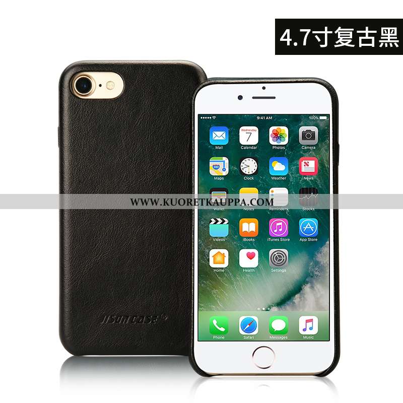 Kuori iPhone 8, Kuoret iPhone 8, Kotelo iPhone 8 Persoonallisuus Aito Nahka Ultra All Inclusive Nahk