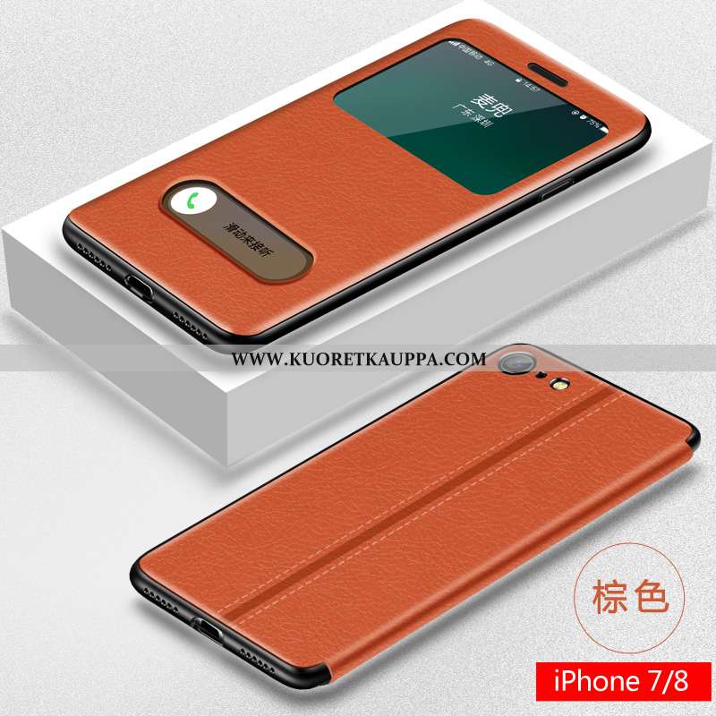 Kuori iPhone 8, Kuoret iPhone 8, Kotelo iPhone 8 Silikoni Suojaus Uusi Ylellisyys Punainen