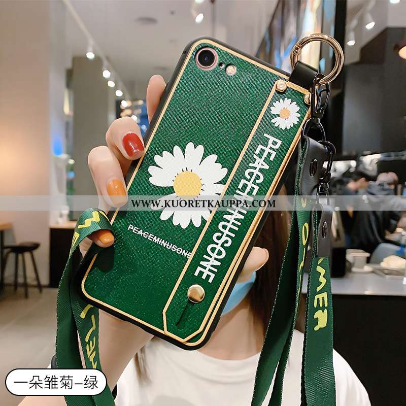 Kuori iPhone 8, Kuoret iPhone 8, Kotelo iPhone 8 Suojaus Pesty Suede Silikoni Murtumaton Violetti