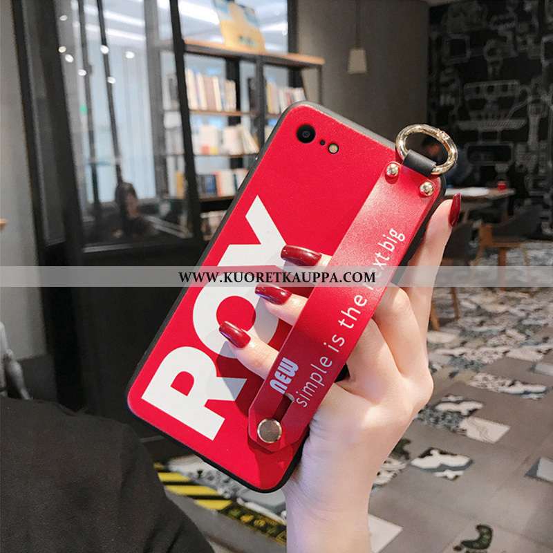 Kuori iPhone 8, Kuoret iPhone 8, Kotelo iPhone 8 Suuntaus Ultra Murtumaton Punainen Silikoni