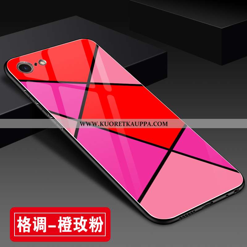 Kuori iPhone 8, Kuoret iPhone 8, Kotelo iPhone 8 Tila Persoonallisuus Murtumaton Pieni Punainen