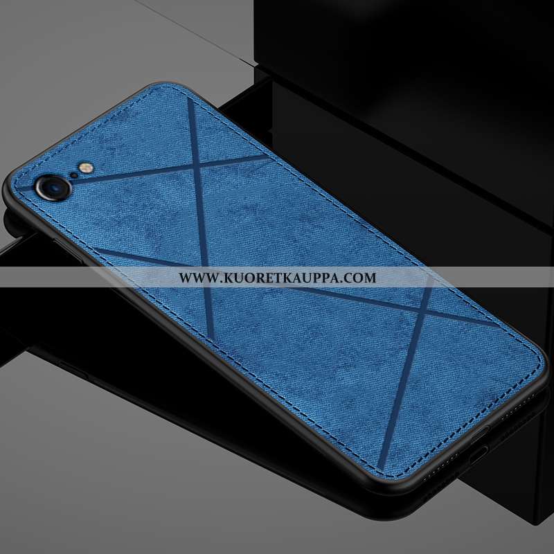 Kuori iPhone 8, Kuoret iPhone 8, Kotelo iPhone 8 Ultra Pehmeä Neste Musta Murtumaton Suuntaus Mustat