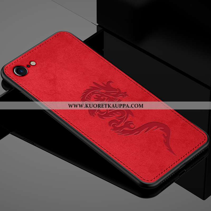 Kuori iPhone 8, Kuoret iPhone 8, Kotelo iPhone 8 Ultra Pehmeä Neste Musta Murtumaton Suuntaus Mustat