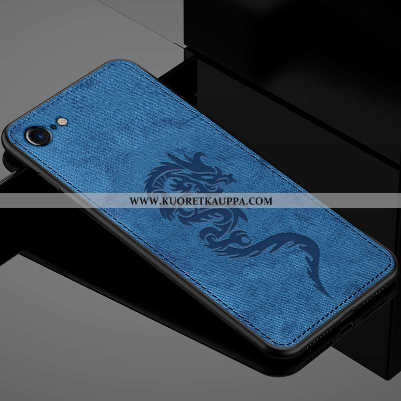 Kuori iPhone 8, Kuoret iPhone 8, Kotelo iPhone 8 Ultra Pehmeä Neste Musta Murtumaton Suuntaus Mustat