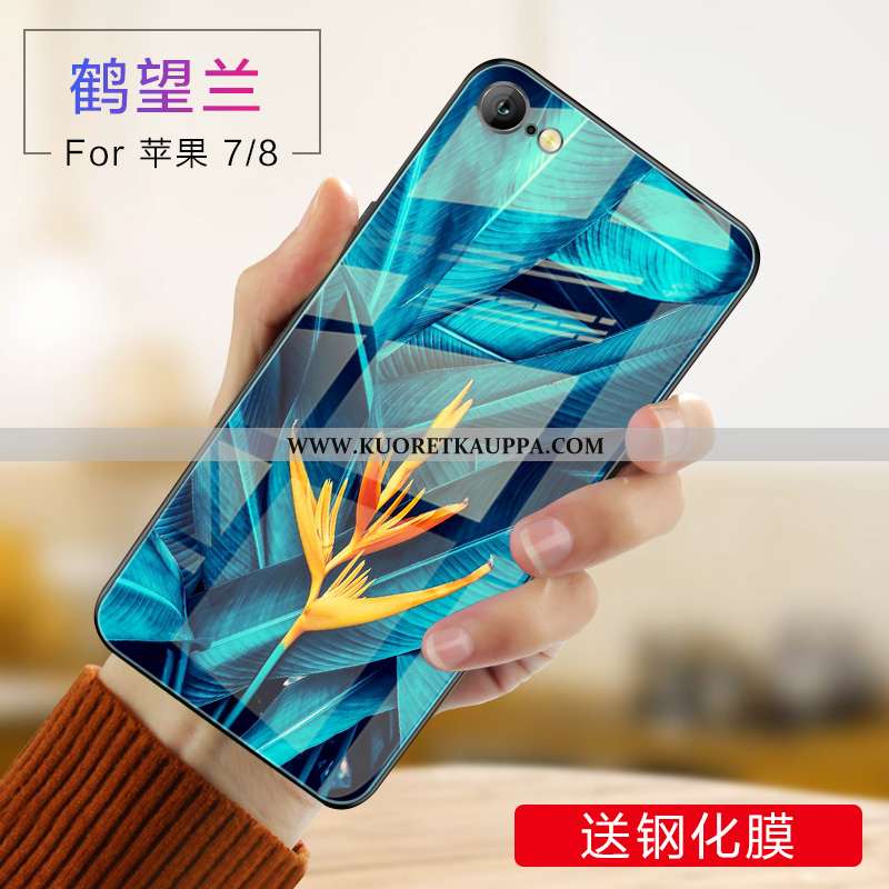 Kuori iPhone 8, Kuoret iPhone 8, Kotelo iPhone 8 Valo Silikoni All Inclusive Ultra Puhelimen Pinkki