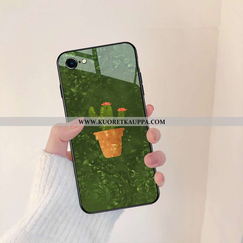 Kuori iPhone 8, Kuoret iPhone 8, Kotelo iPhone 8 Valo Silikoni Ihana Ultra Yksinkertainen Vihreä