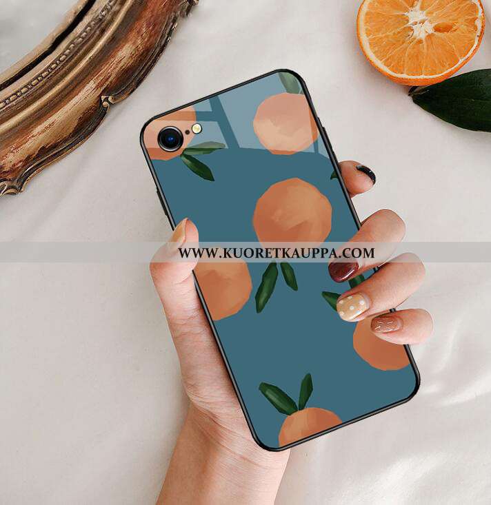 Kuori iPhone 8, Kuoret iPhone 8, Kotelo iPhone 8 Valo Silikoni Ihana Ultra Yksinkertainen Vihreä