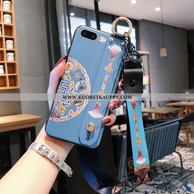 Kuori iPhone 8 Plus, Kuoret iPhone 8 Plus, Kotelo iPhone 8 Plus Kohokuviointi Ripustettava Kaula Jau