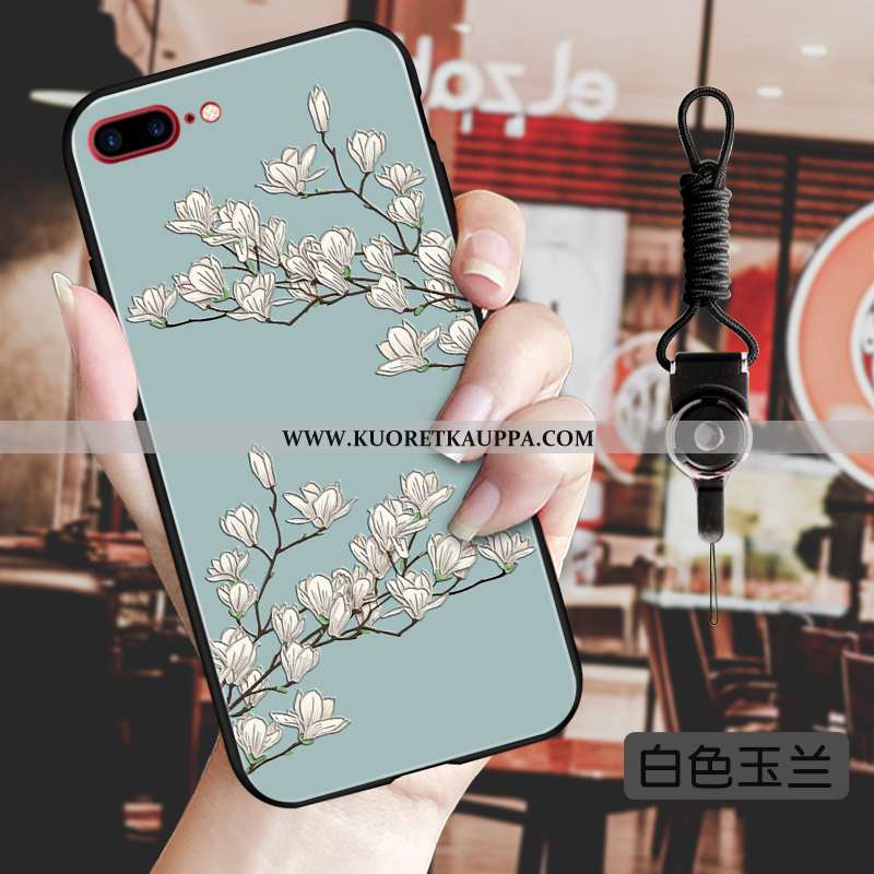 Kuori iPhone 8 Plus, Kuoret iPhone 8 Plus, Kotelo iPhone 8 Plus Kohokuviointi Vuosikerta Puhelimen S