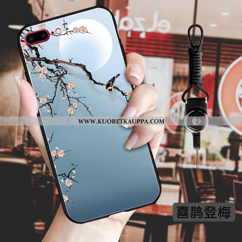 Kuori iPhone 8 Plus, Kuoret iPhone 8 Plus, Kotelo iPhone 8 Plus Kohokuviointi Vuosikerta Puhelimen S