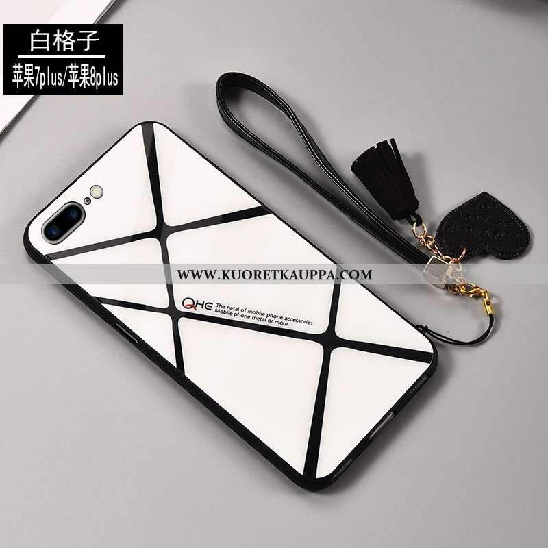 Kuori iPhone 8 Plus, Kuoret iPhone 8 Plus, Kotelo iPhone 8 Plus Lasi Persoonallisuus Rakastunut All 