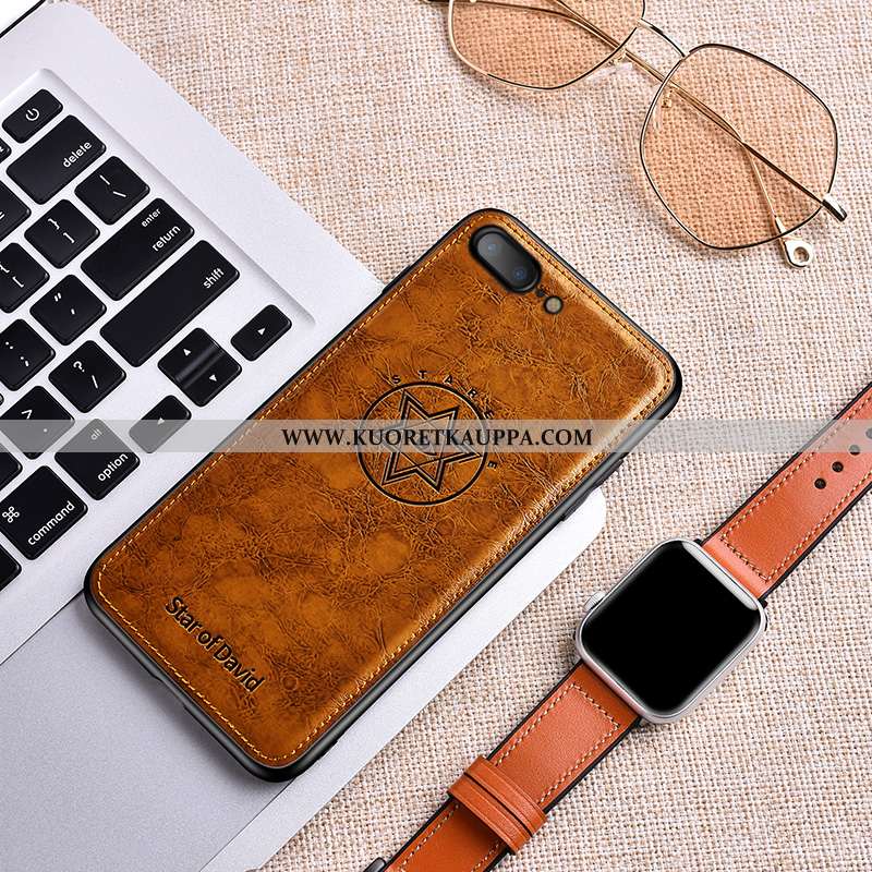 Kuori iPhone 8 Plus, Kuoret iPhone 8 Plus, Kotelo iPhone 8 Plus Nahka Kukkakuvio Ultra Pehmeä Neste 