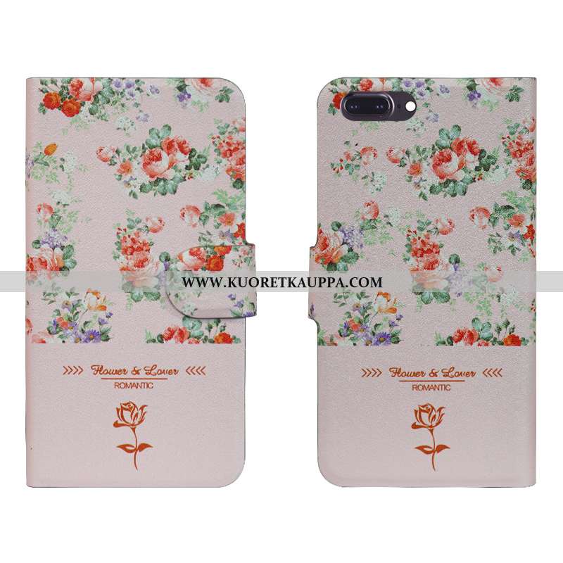 Kuori iPhone 8 Plus, Kuoret iPhone 8 Plus, Kotelo iPhone 8 Plus Nahkakuori Ylellisyys Yksinkertainen