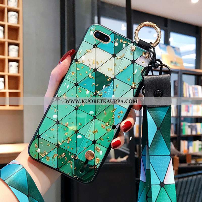 Kuori iPhone 8 Plus, Kuoret iPhone 8 Plus, Kotelo iPhone 8 Plus Pesty Suede Ripustettavat Koristeet 