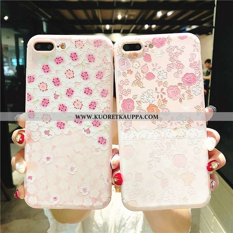 Kuori iPhone 8 Plus, Kuoret iPhone 8 Plus, Kotelo iPhone 8 Plus Ripustettavat Koristeet Kohokuvioint