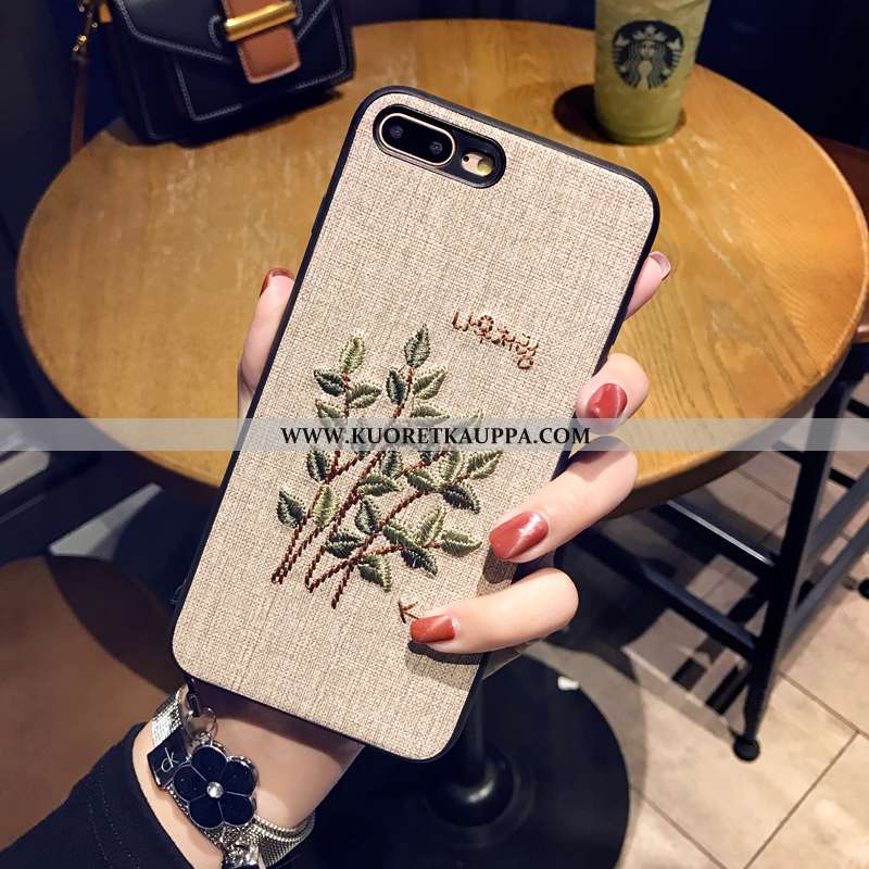 Kuori iPhone 8 Plus, Kuoret iPhone 8 Plus, Kotelo iPhone 8 Plus Ripustettavat Koristeet Luova Kirjon