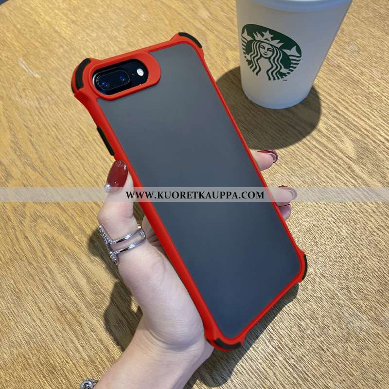 Kuori iPhone 8 Plus, Kuoret iPhone 8 Plus, Kotelo iPhone 8 Plus Silikoni Pesty Suede Yksinkertainen 