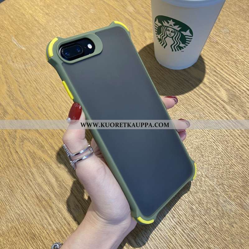Kuori iPhone 8 Plus, Kuoret iPhone 8 Plus, Kotelo iPhone 8 Plus Silikoni Pesty Suede Yksinkertainen 