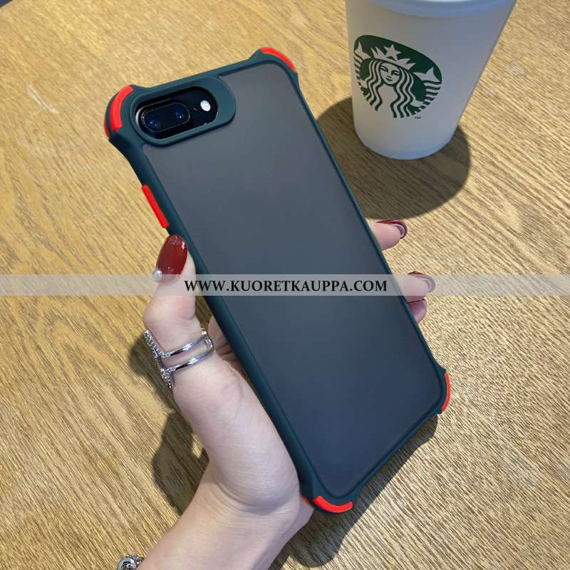Kuori iPhone 8 Plus, Kuoret iPhone 8 Plus, Kotelo iPhone 8 Plus Silikoni Pesty Suede Yksinkertainen 