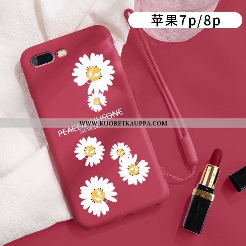 Kuori iPhone 8 Plus, Kuoret iPhone 8 Plus, Kotelo iPhone 8 Plus Silikoni Suojaus Ripustettavat Koris