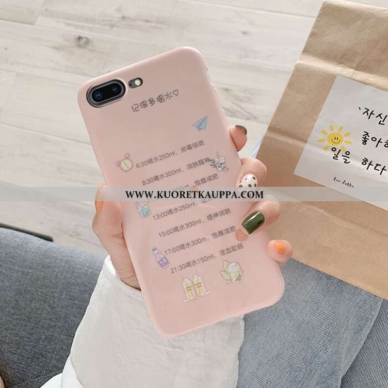 Kuori iPhone 8 Plus, Kuoret iPhone 8 Plus, Kotelo iPhone 8 Plus Silikoni Suuntaus Pehmeä Neste Jauhe