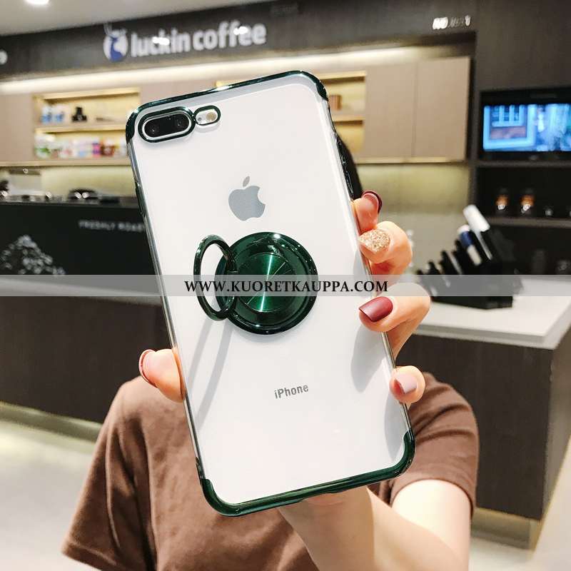 Kuori iPhone 8 Plus, Kuoret iPhone 8 Plus, Kotelo iPhone 8 Plus Suojaus Läpinäkyvä Rengas Puhelimen 