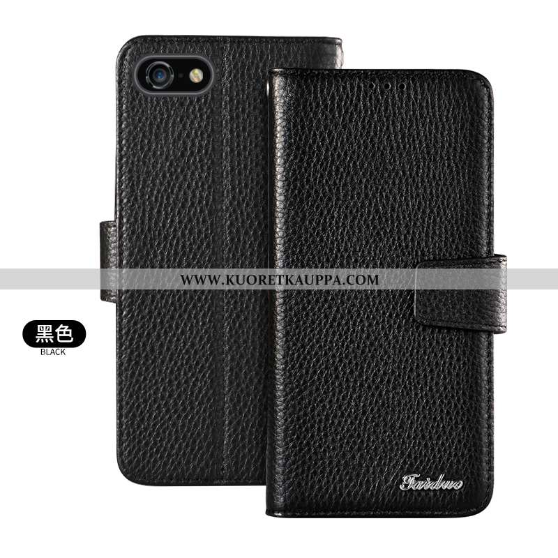 Kuori iPhone 8 Plus, Kuoret iPhone 8 Plus, Kotelo iPhone 8 Plus Suojaus Nahkakuori Murtumaton Kortti