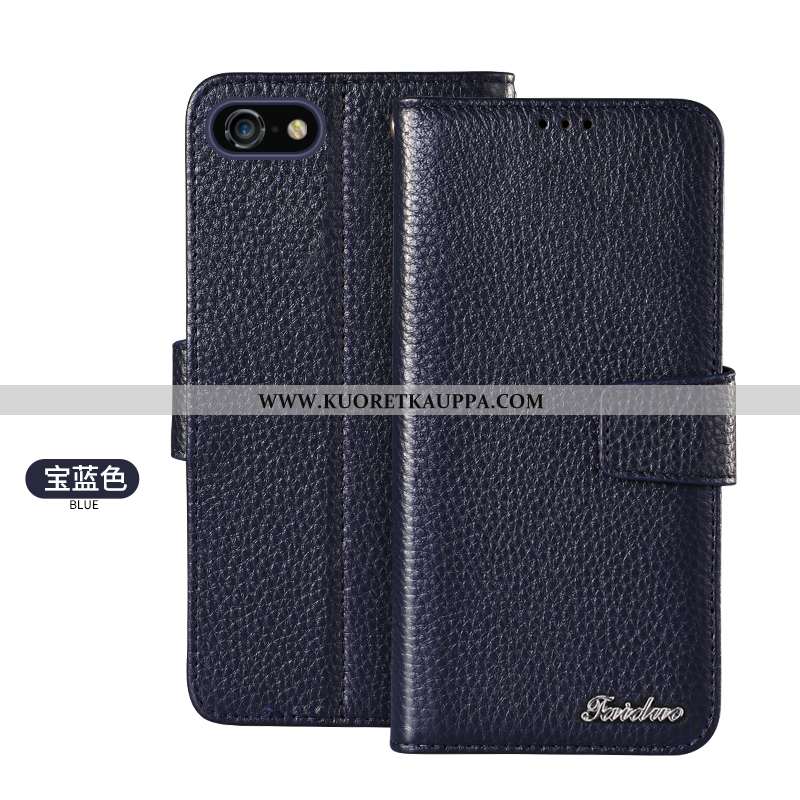 Kuori iPhone 8 Plus, Kuoret iPhone 8 Plus, Kotelo iPhone 8 Plus Suojaus Nahkakuori Murtumaton Kortti