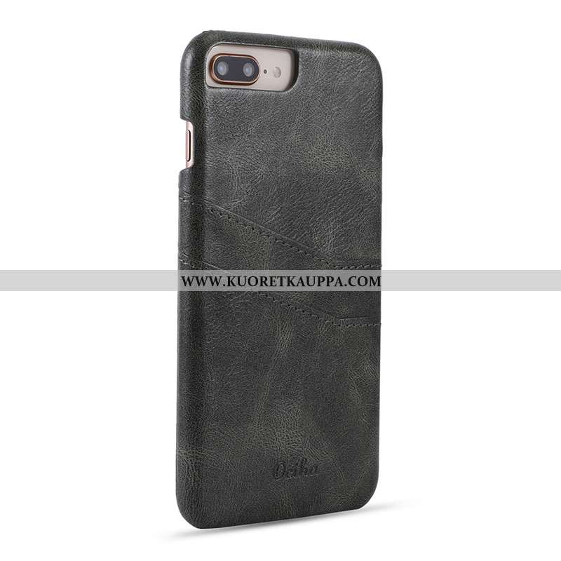Kuori iPhone 8 Plus, Kuoret iPhone 8 Plus, Kotelo iPhone 8 Plus Suojaus Nahkakuori Puhelimen Persoon