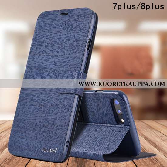 Kuori iPhone 8 Plus, Kuoret iPhone 8 Plus, Kotelo iPhone 8 Plus Suojaus Nahkakuori Punainen All Incl