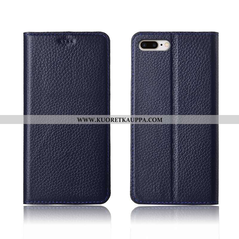 Kuori iPhone 8 Plus, Kuoret iPhone 8 Plus, Kotelo iPhone 8 Plus Suojaus Nahkakuori Uusi Pinkki