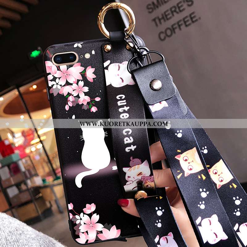 Kuori iPhone 8 Plus, Kuoret iPhone 8 Plus, Kotelo iPhone 8 Plus Suojaus Pesty Suede Silikoni Murtuma