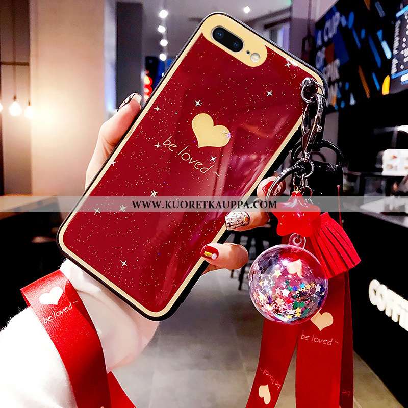 Kuori iPhone 8 Plus, Kuoret iPhone 8 Plus, Kotelo iPhone 8 Plus Suuntaus Luova Net Red Punainen Uusi