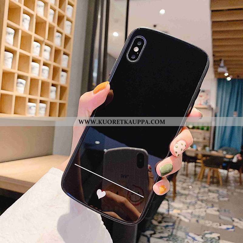 Kuori iPhone X, Kuoret iPhone X, Kotelo iPhone X Persoonallisuus Luova Rakkaus Net Red Valkoinen