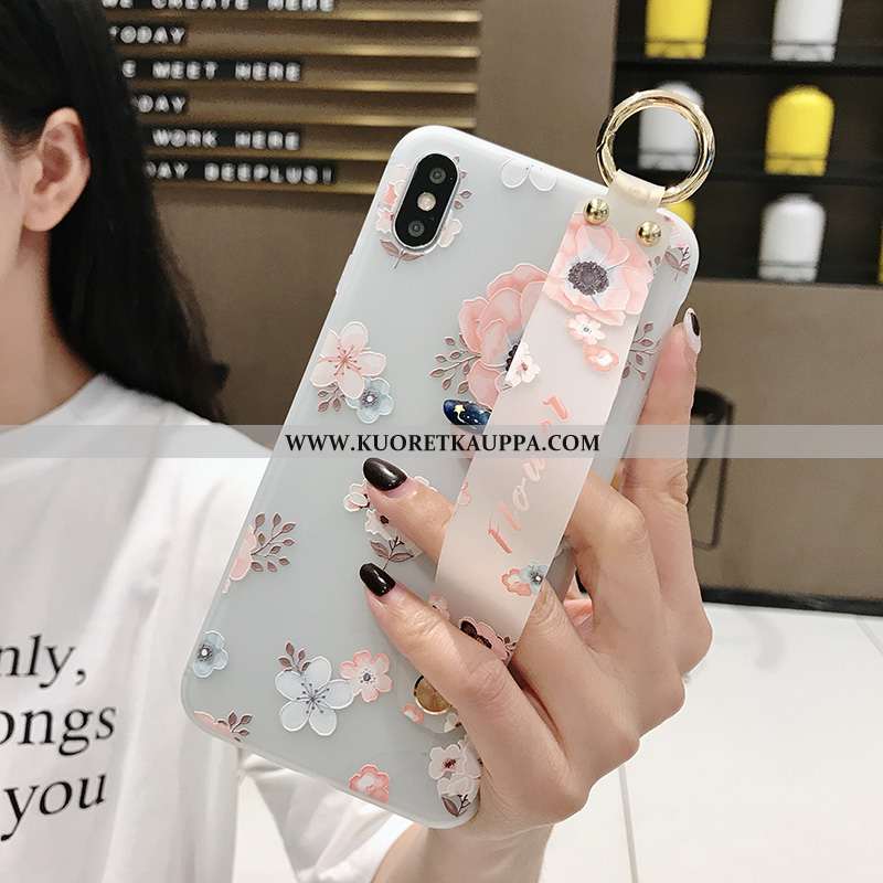 Kuori iPhone X, Kuoret iPhone X, Kotelo iPhone X Pesty Suede Ripustettavat Koristeet Ripustettava Ka