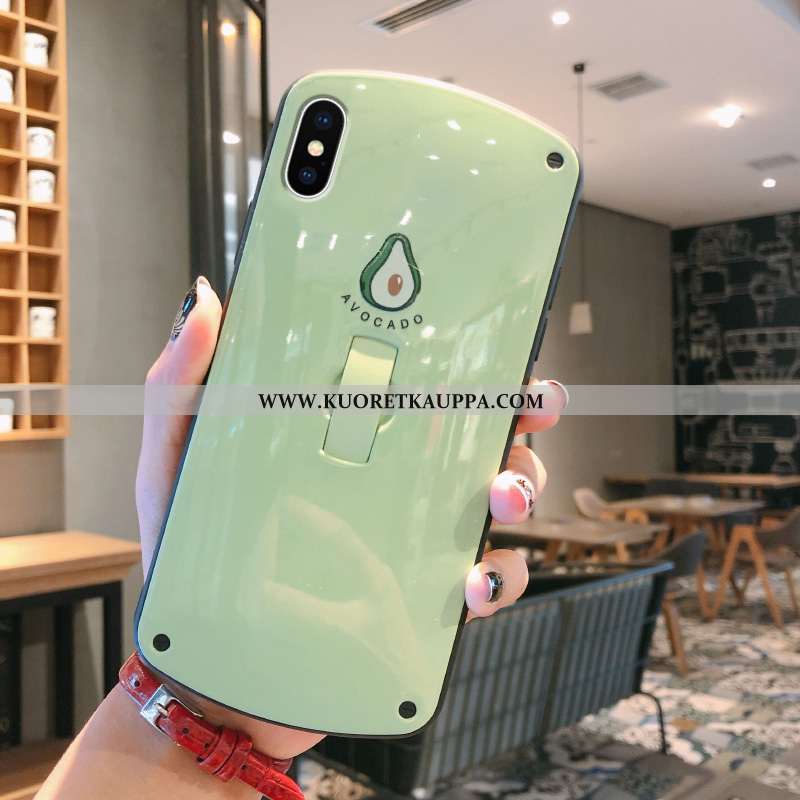 Kuori iPhone X, Kuoret iPhone X, Kotelo iPhone X Silikoni Persoonallisuus Lehmä All Inclusive Murtum