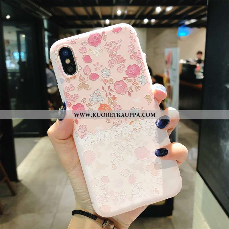 Kuori iPhone X, Kuoret iPhone X, Kotelo iPhone X Silikoni Ripustettavat Koristeet Ripustettava Kaula