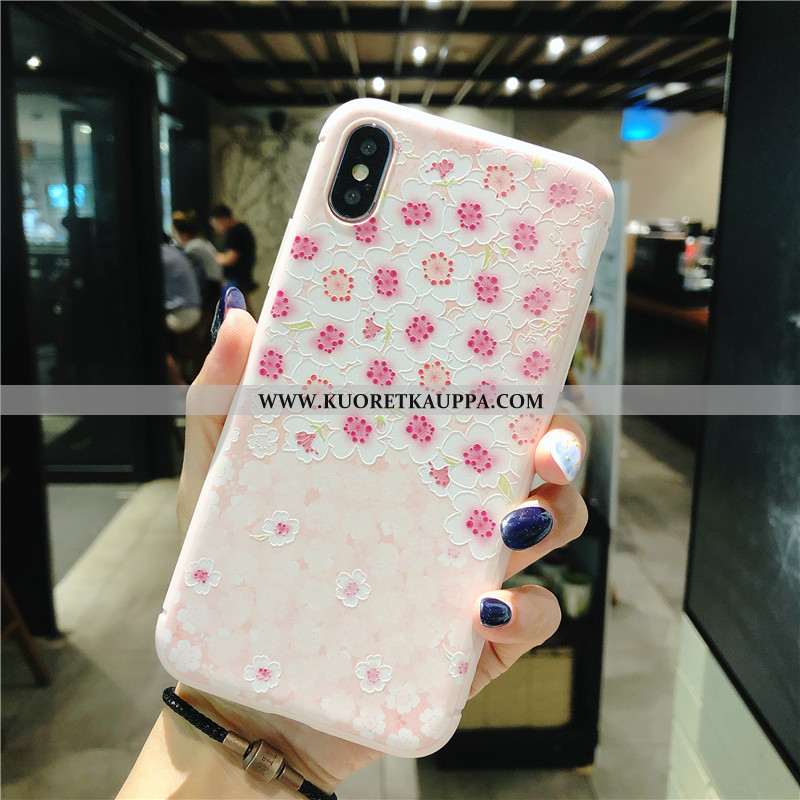 Kuori iPhone X, Kuoret iPhone X, Kotelo iPhone X Silikoni Ripustettavat Koristeet Ripustettava Kaula