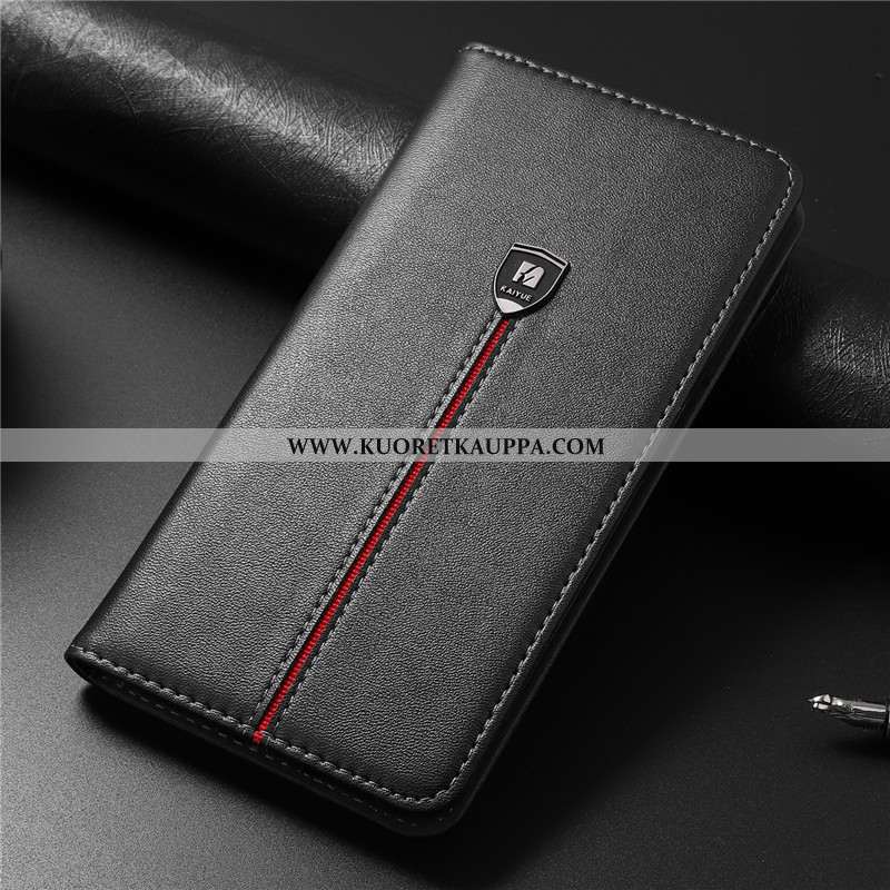 Kuori iPhone X, Kuoret iPhone X, Kotelo iPhone X Suojaus Nahkakuori Aito Nahka Uusi Punainen