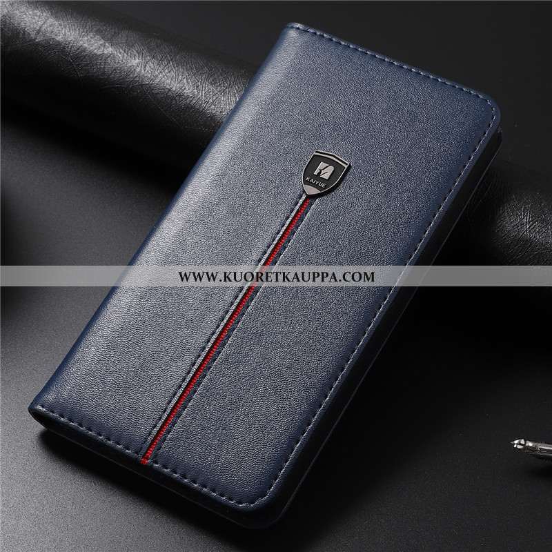 Kuori iPhone X, Kuoret iPhone X, Kotelo iPhone X Suojaus Nahkakuori Aito Nahka Uusi Punainen